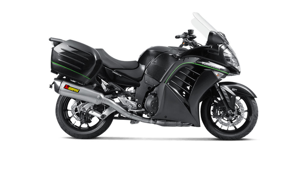 Akrapovic Slip-On Exhaust for 2008-2021 Kawasaki Concours 14