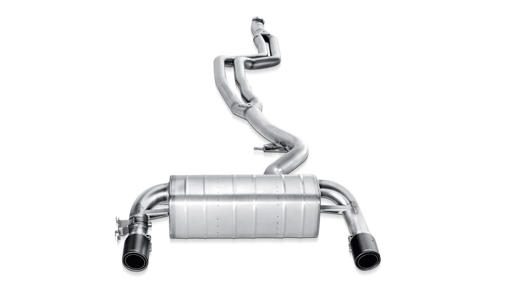 Akrapovic Evolution Line Cat Back (SS) w/ Carbon Tips (Req. Link Pipe) for 2012-15 BMW 335i (F30, F31) & 2013-15 BMW 435i (F32)