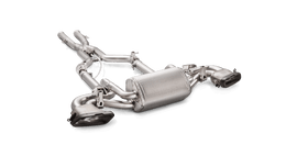 Akrapovic Evolution Line Cat Back (Titanium) w/Carbon Fiber Tips For 2015-2018 Mercedes-AMG GT / Roadster