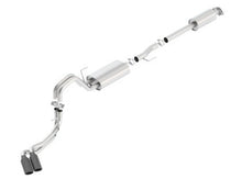 Cargar imagen en el visor de la galería, Borla Black Chrome Angle-Cut Side Exit Catback Exhaust for 2015-20 Ford F-150 2.7/3.5L V6 / 5.0 V8 2/4WD