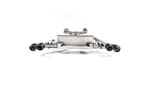 Load image into Gallery viewer, Akrapovic Evolution Line Cat Back (Titanium) for 2016-20 Alfa Romeo Giulia Quadrifoglio