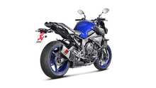 Carica l&#39;immagine nel visualizzatore di Gallery, Akrapovic GP Slip-On Exhaust for 2017-2020 Yamaha FZ-10 / MT-10