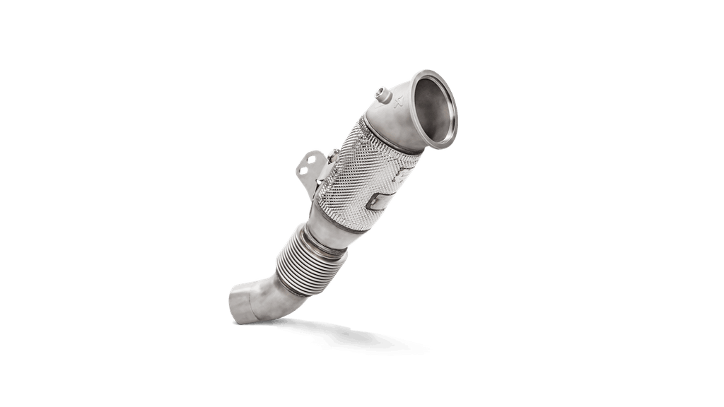 Akrapovic DownPipe w/ Cat (SS) for 2019+ Toyota Supra (A90) w/o OPF/GPF