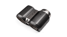 गैलरी व्यूवर में इमेज लोड करें, Akrapovic Tail Pipe Set (Octagonal Carbon Design) for BMW M3/M4 and M2