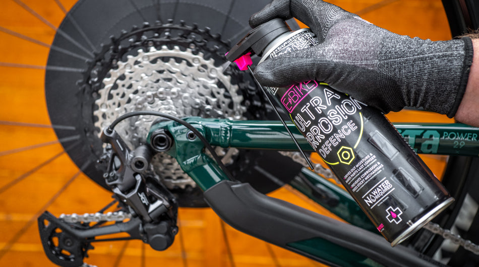 Muc-Off eBike Ultra Corrosion Defence Aerosol Spray img cassette