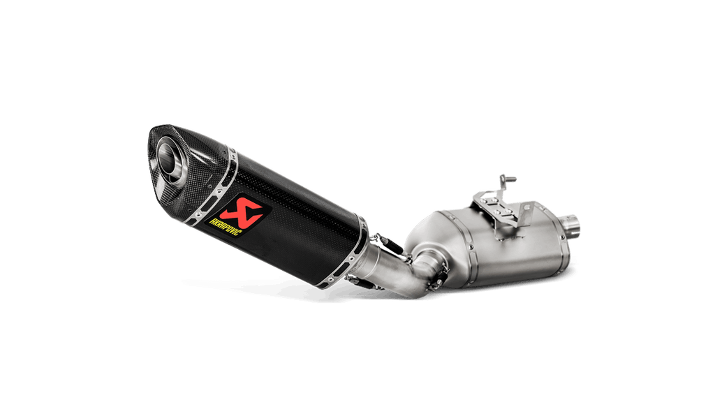 Akrapovic Homologated Slip-On Exhaust for 2017-2020Triumph Street Triple 765