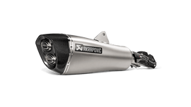 Akrapovic Slip-On Titanium Exhaust for 2019-2024 BMW R1250RT