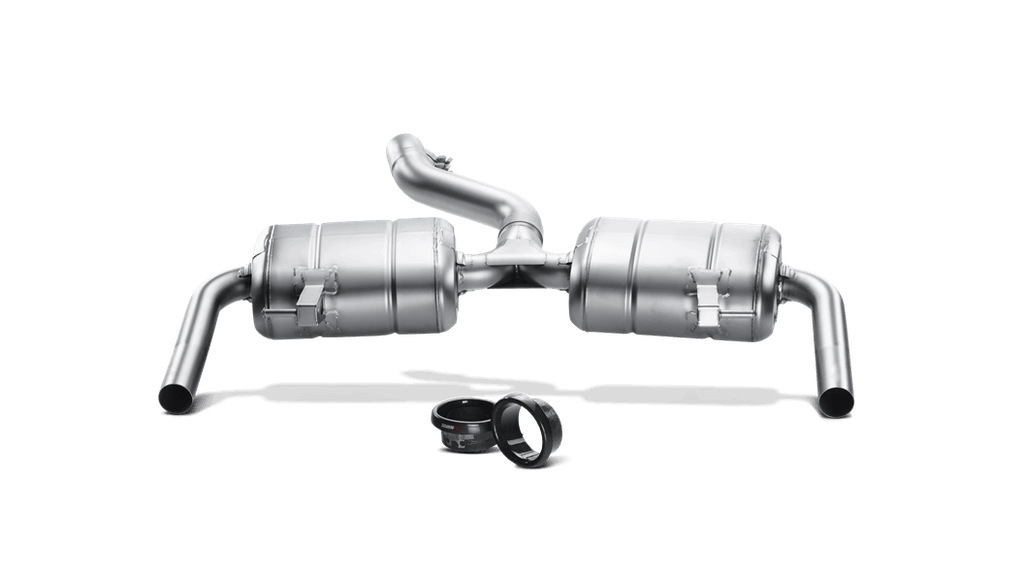Akrapovic Slip-On Line Carbon Tips for 2009-12 Renault Clio III RS 200