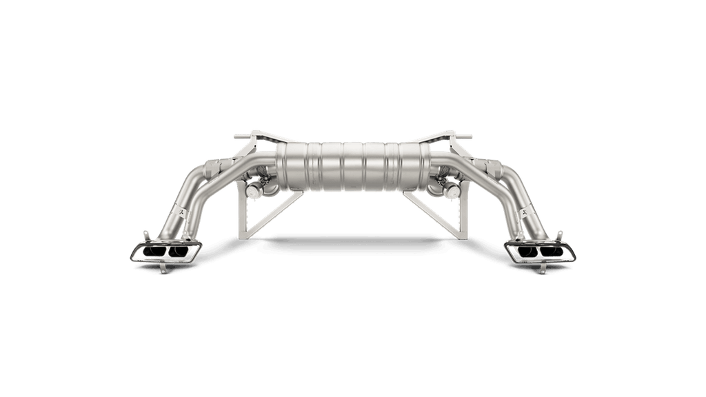 Akrapovic 16-17 Audi R8 5.2 FSI Coupe/Spyder Slip-On Line (Titanium) w/ Carbon Titanium Tips