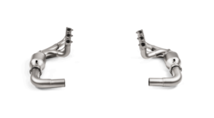 Akrapovic Slip-On Race Line (Titanium) with Tail Pipe Set, headers and Link Pipe Set for 2018 Porsche 911 GT3