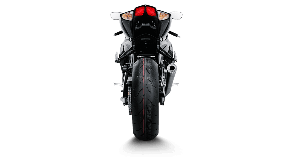 Akrapovic Megaphone Slip-On Exhaust for 2008-2010 Suzuki GSXR 600 / GSXR 750