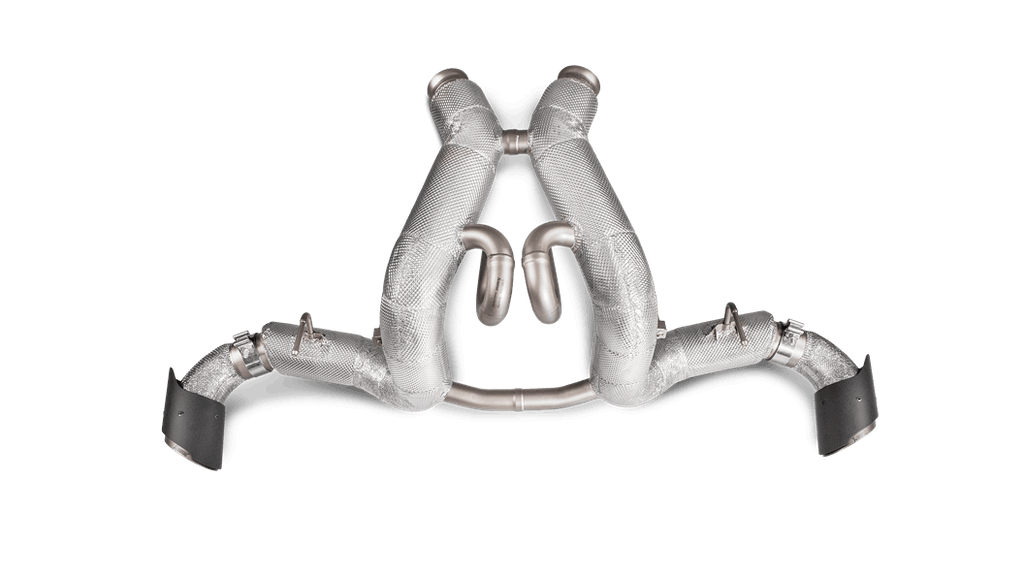 Akrapovic 16-17 McLaren 540C 570S Slip-On Line (Titanium) w/ Carbon Tips
