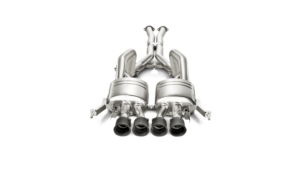 Akrapovic Evolution Line Cat Back (Titanium) w/ Carbon Tips for Chevrolet Corvette Z06 (C7)