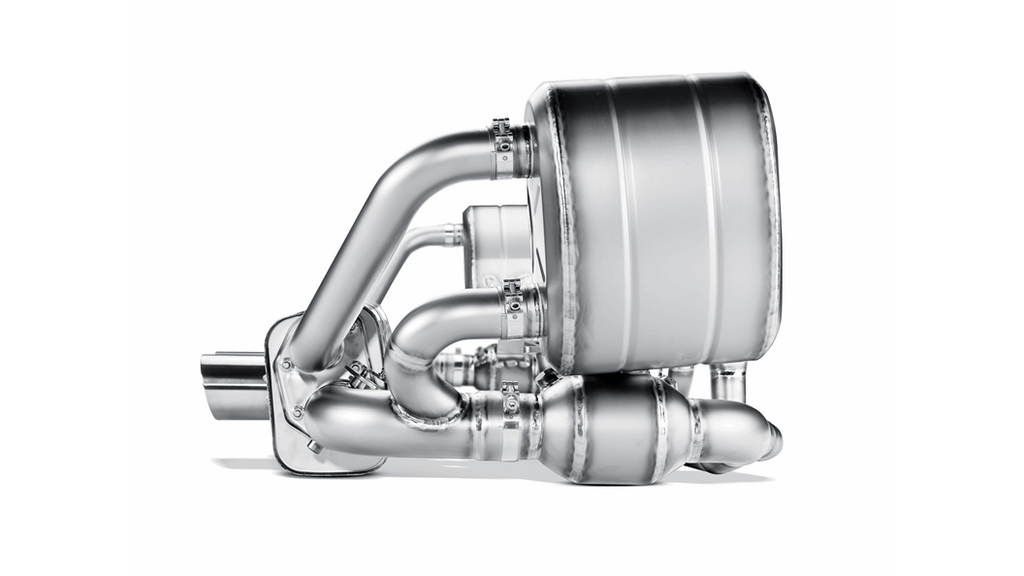 Akrapovic Evolution Line w/ Header (Titanium) w/ Titanium Tips for 06-09 Porsche 911 GT3/RS 3.6