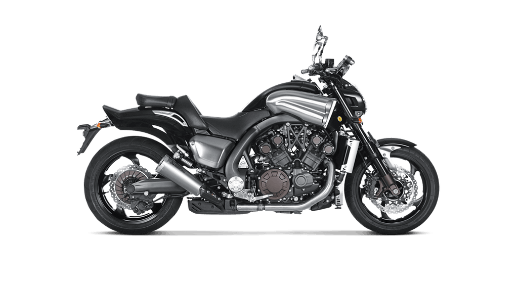 Akrapovic Slip-On Exhaust for 2009-2020 Yamaha V-Max