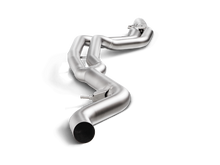 Carica l&#39;immagine nel visualizzatore di Gallery, Akrapovic Evolution Line Cat Back (SS) w/ Carbon Tips and Link Pipe for 2016-17 BMW M240i (F22, F23)