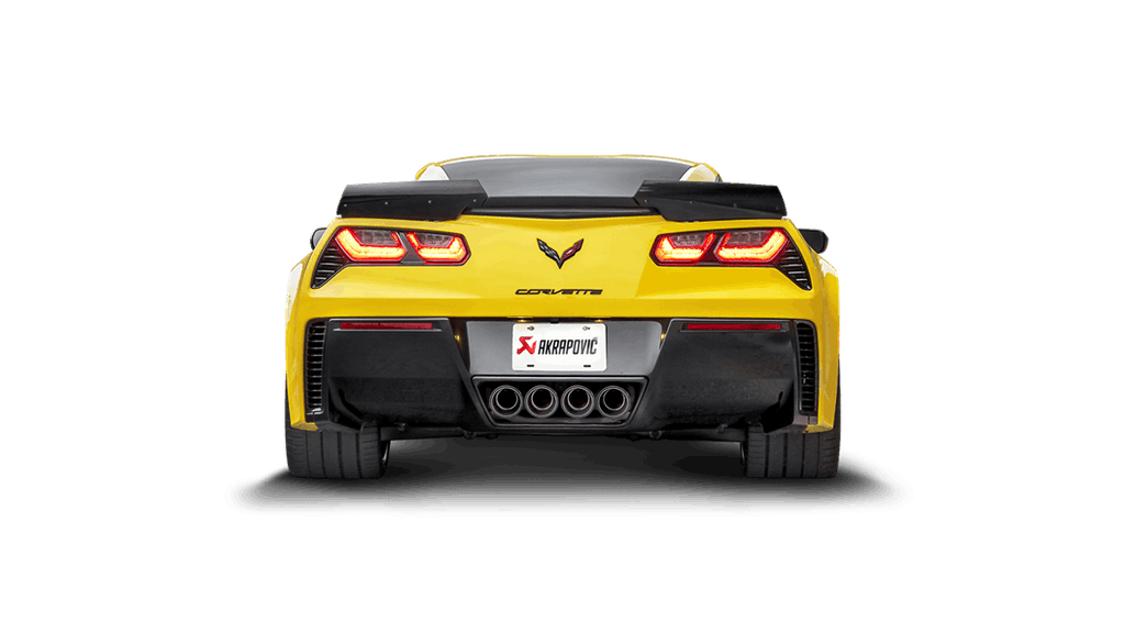 Akrapovic Evolution Line Cat Back (Titanium) w/ Carbon Tips for Chevrolet Corvette Z06 (C7)