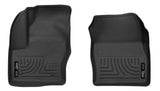 Husky Liners 2013-2018 Ford C-Max / 2013-2019 Ford Escape X-act Contour Series Front Floor Liners - Black