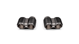 Akrapovic Tail Pipe Set (Octagonal Carbon Design) for BMW M3/M4 and M2