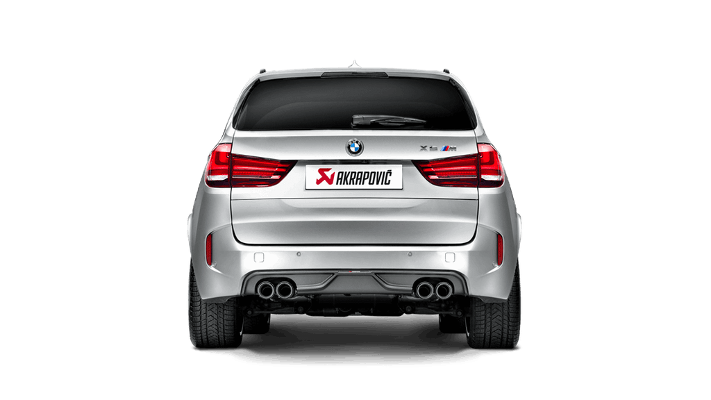 Akrapovic 15-17 BMW X5M (F85) Evolution Line Cat Back (Titanium) w/ Carbon Tips
