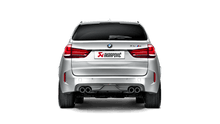 Carica l&#39;immagine nel visualizzatore di Gallery, Akrapovic 15-17 BMW X5M (F85) Evolution Line Cat Back (Titanium) w/ Carbon Tips