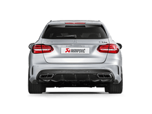 Charger l&#39;image dans la galerie, Akrapovic Evolution Line Cat Back (Titanium) w/ Carbon Tips and Link Pipe for 2015-17 AMG C63 Estate