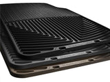 WeatherTech Rear Rubber Mats - Black BMW 3-Series (F30) 2012+