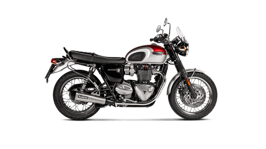 Akrapovic Slip-On Exhaust Triumph Bonneville T100 / T120