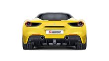 Carica l&#39;immagine nel visualizzatore di Gallery, Akrapovic Slip-On Line (Titanium)  Carbon Tips for 2016-20 Ferrari 488 GTB/488 Spider