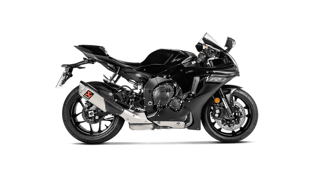 Akrapovic Slip-On Exhaust (Titanium) For 2015+ Yamaha R1 / R1S / R1M