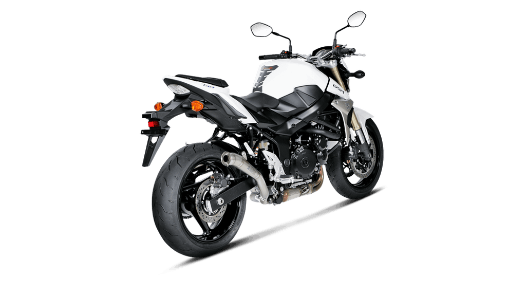 Akrapovic Megaphone Slip-On Exhaust for 2015-2016 Suzuki GSXS750