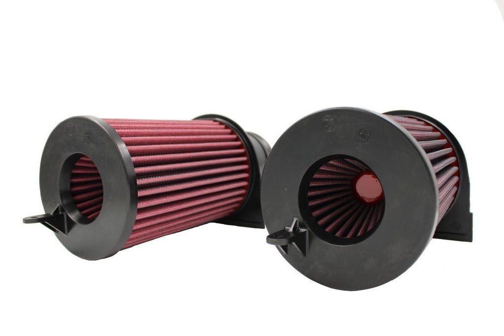 BMC Replacement Cylindrical Air Filters for 2013+ Audi R8 (42) 5.2 V10 S-Tronic / Lamborghini Huracan - (Full Kit)