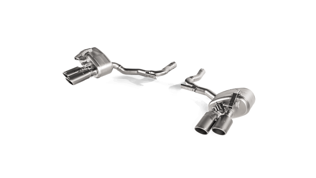 Akrapovic Slip-On Race Line (Titanium) for 2017-20 Porsche Panamera 4/Sport Turismo