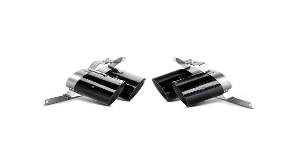 Akrapovic 10-14 Lamborghini Gallardo LP 570-4 Coupe/Spyder Tail Pipe Set (Carbon)