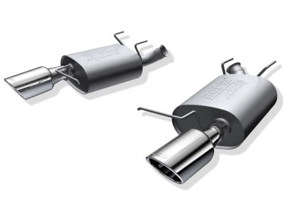 Borla Aggressive ATAK Axle-Back Exhaust system for 2011-14 Ford Mustang V6 3.7L