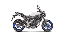 Charger l&#39;image dans la galerie, Akrapovic Slip-On Exhaust for 2017-2020 Suzuki SV650