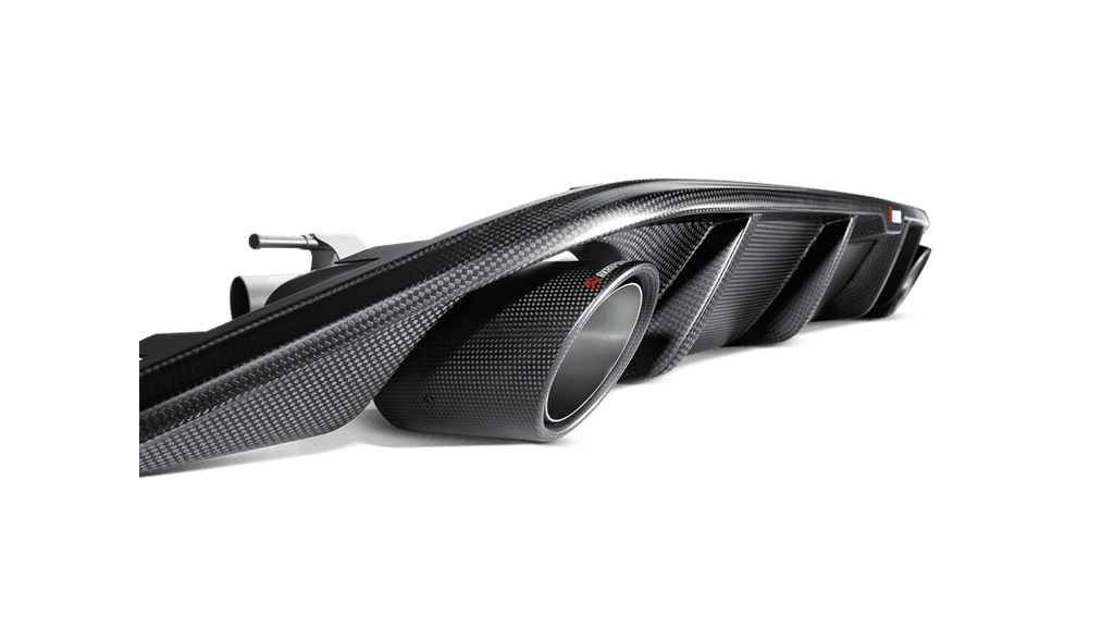 Akrapovic Rear Carbon Fiber Diffuser - Matte Volkswagen Golf GTI (VII) 2013-16
