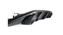 Carica l&#39;immagine nel visualizzatore di Gallery, Akrapovic Rear Carbon Fiber Diffuser - Matte Volkswagen Golf GTI (VII) 2013-16