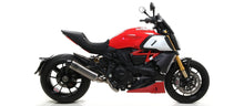Load image into Gallery viewer, Arrow exhaust Indy-Race Silencers with Carbon End-Cap for 2019+ Ducati Diavel 1260, S