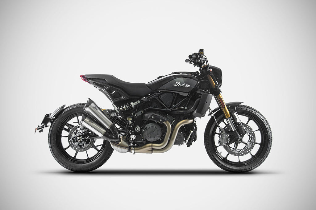 Zard Exhaust Headers, Mid Pipe, Slip On Exhaust System for 2019+ Indian FTR1200, 1200S