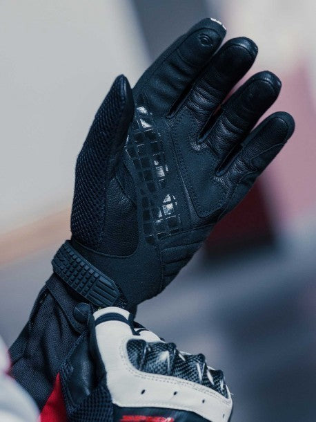 Spidi G-CARBON Motorcycle Riding Leather Gloves