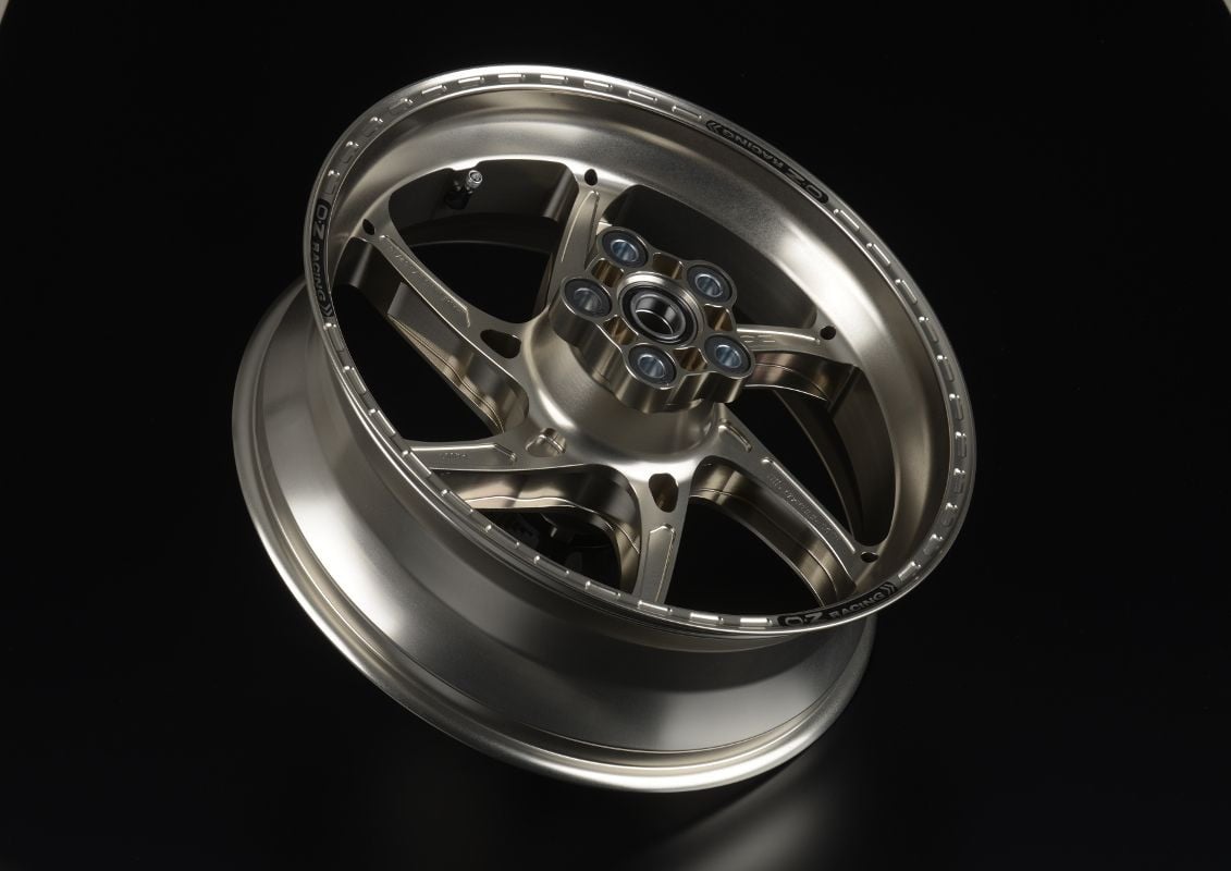 OZ Racing - GASS RS-A Aluminum 6 Spoke Wheels for 2021-23 Aprilia RS 660, Tuono 660.