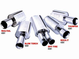 Borla Boomer Spit Fire Universal Mufflers