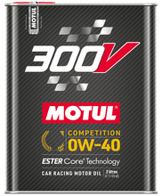 Load image into Gallery viewer, Motul 300V Competition 0W40 Synthetic-ester Racing Oil - 2L image 2