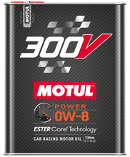 Load image into Gallery viewer, Motul 300V Power Synthetic-ester 0W-8 Core Car Racing Oil - 2L image 1 