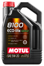 Load image into Gallery viewer, Motul 8100 ECO-LITE Gen 2 Synthetic Engine Oil 5W20 image 2