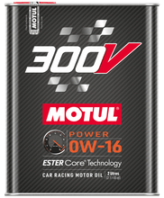 Load image into Gallery viewer, Motul 300V Power Synthetic-ester 0W-16 Core Racing Oil - 2L image 1