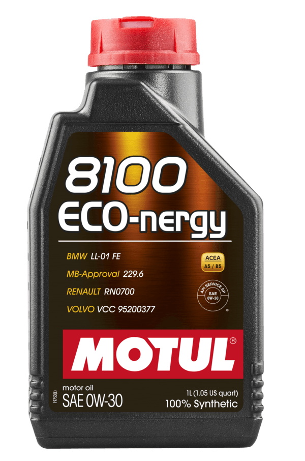 Motul 8100 0W30 ECO-NERGY Synthetic Engine Oil - 1L image 1