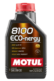 Motul 8100 0W30 ECO-NERGY Synthetic Engine Oil - 1L image 1