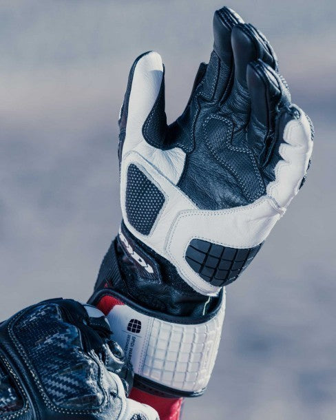 Spidi CARBO TRACK EVO Motorcycle Riding Leather Gloves mg 13